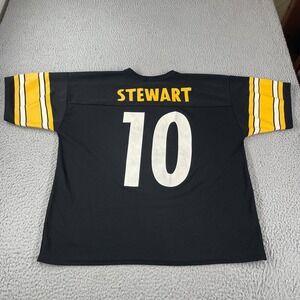 Pittsburgh Steelers Kordell Stewart Logo 7 Football Jersey NFL Adult Mens XL Vtg